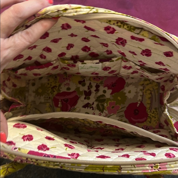Vera Bradley retired Make Me Blush Dome shoulder bag. - Picture 2 of 4